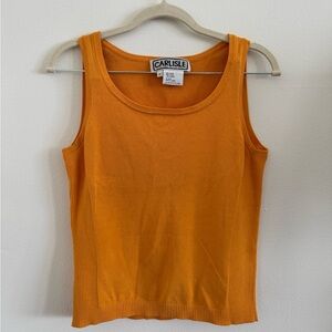 Carlisle Vibrant Orange Tank Top